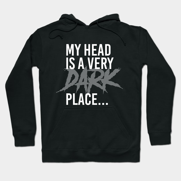 DARK PLACE Hoodie by azified